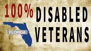 100% Disabled Veterans in Florida Unknown Benefit