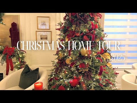 Christmas 2025 Home Tour| Christmas Decorating Ideas|Classic Christmas