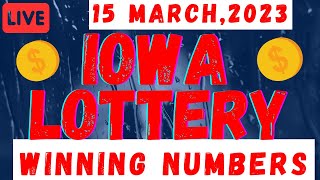 Iowa Evening Lottery Drawing Results 15 Mar, 2023 - Pick 3 - Pick 4 - Powerball - Mega Millions