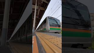 JR宇都宮線快速4523Y列車通過