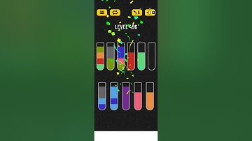 Water sort puzzle level 496