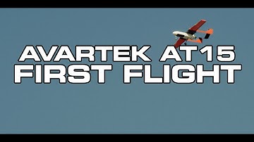 Avartek AT15 UAV First Flight