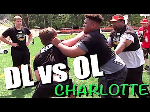 🔥🔥 OL v DL | UTR Exposure Camp (Charlotte, NC) High School 2018