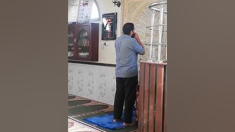 الأذان بصوت القارئ الشيخ اسامه مجاهد  من مسجد الرحمه
