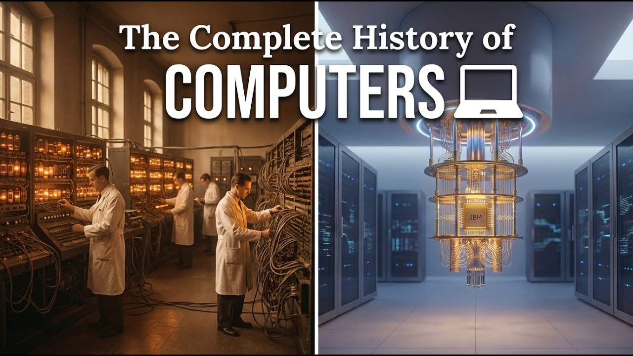How Computers Work 💻 From Mechanical Calculators to AI | Complete Computing History for Sleep