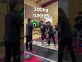 Squat 300kg 10REPS PR!!!
