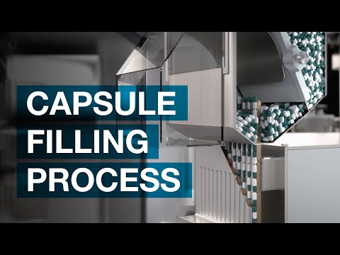 Capsule Filling Process – Operating principle – KEYZO Film and Animation