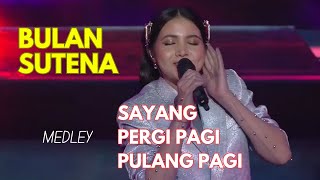 Pak Jokowi ikut nyanyi | Bulan Sutena medley Sayang - Pergi Pagi Pulang Pagi - KTT 2024