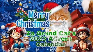 MERRY CHRISTMAS EVERYONE! Za Grand Cat's 2023 One Piece Themed Advent Calendar - Christmas Countdown
