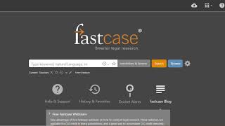 Setting jurisdiction in Fastcase