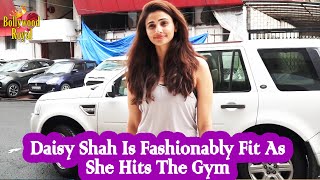 Daisy Shah Is Fashionably Fit As She Hits The Gym