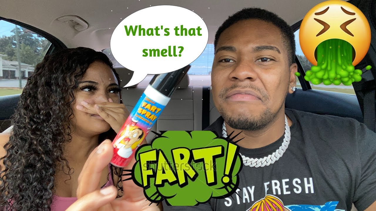 FART SPRAY PRANK ON MY GIRLFRIEND! YouTube