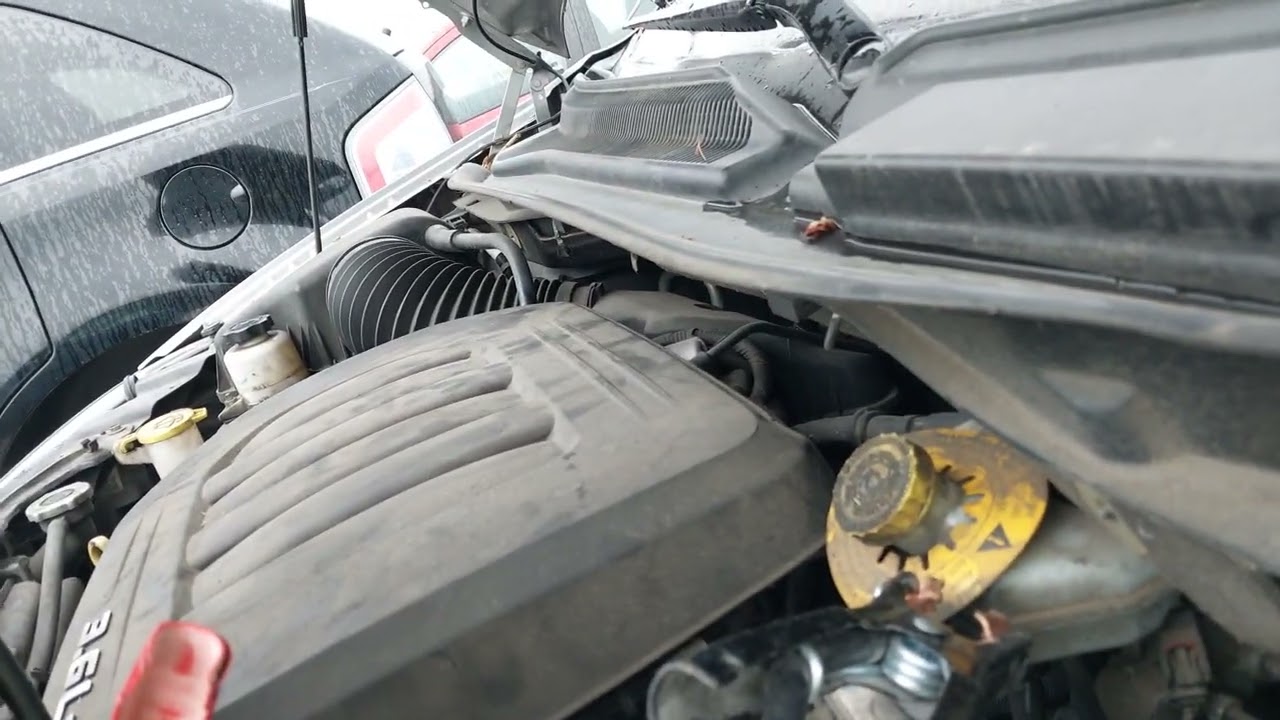 Звук мотора Dodge ERB 3.6L V6 24V VVT (ERB) от 2016 Dodge Grand Caravan Sxt 2C4RDGCG5GR375637