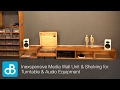 Inexpensive Wall Unit & Shelving for Turntable & Audio Equipment - by SoundBlab