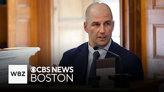 Trooper Michael Proctor returns in from of Massachusetts State Police disciplinary board