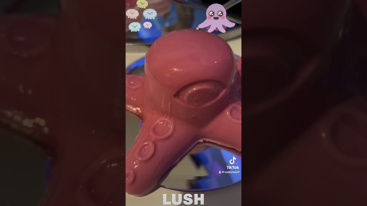🐙 LUSH Monster Octopus Shower Jelly 🐙 Our INKY lush YouTube