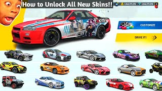 すべての新しい車のスキンがロック解除されました🤯| エクストリームカードライビングシミュレーター！🔥 | 新アップデート v7.6.1！😱 screenshot 5