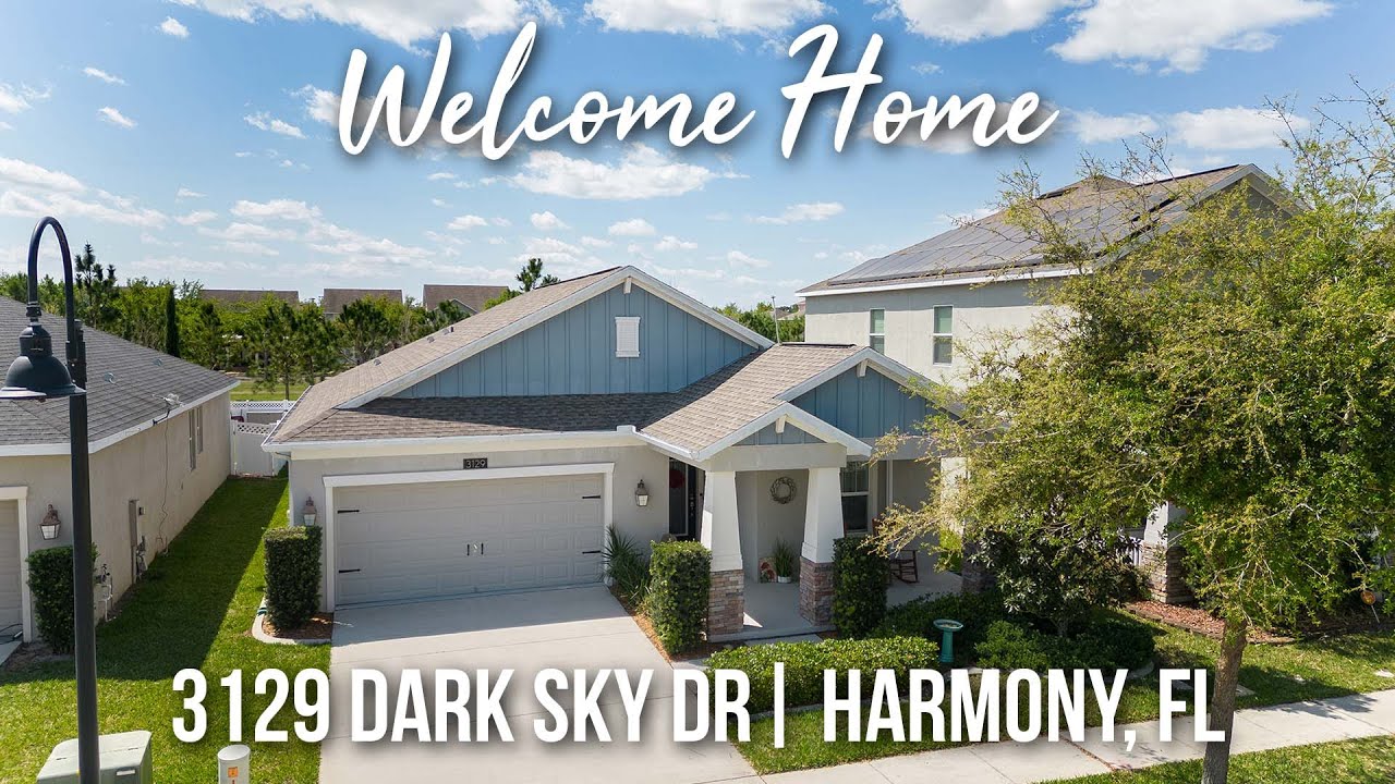 Home For Sale In St. Cloud FL At 3129 Dark Sky Drive Saint Cloud FL