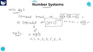 Number System | Units digit | Introduction | Aptitude | Part- 10 | Bharath Kumar