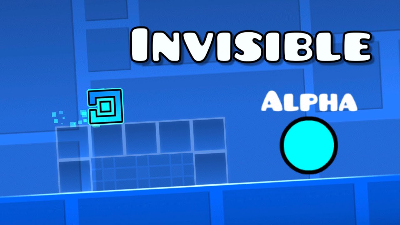 How To Make Objects Invisible In Geometry Dash (Alpha Trigger) - YouTube