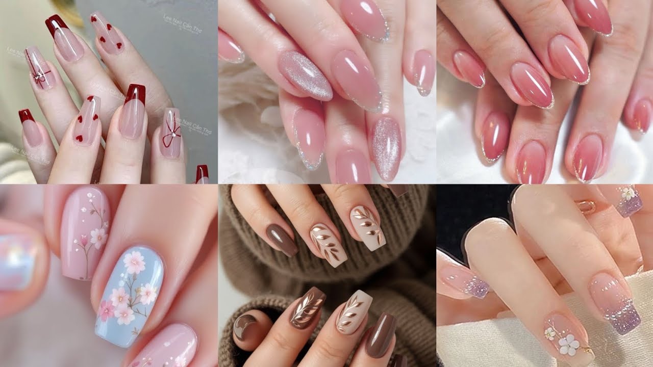 20 + nail art designs | simple and easy nail  art | asthetic nail designs 