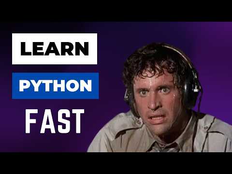 How I Would Learn Python FAST (if I could start over)