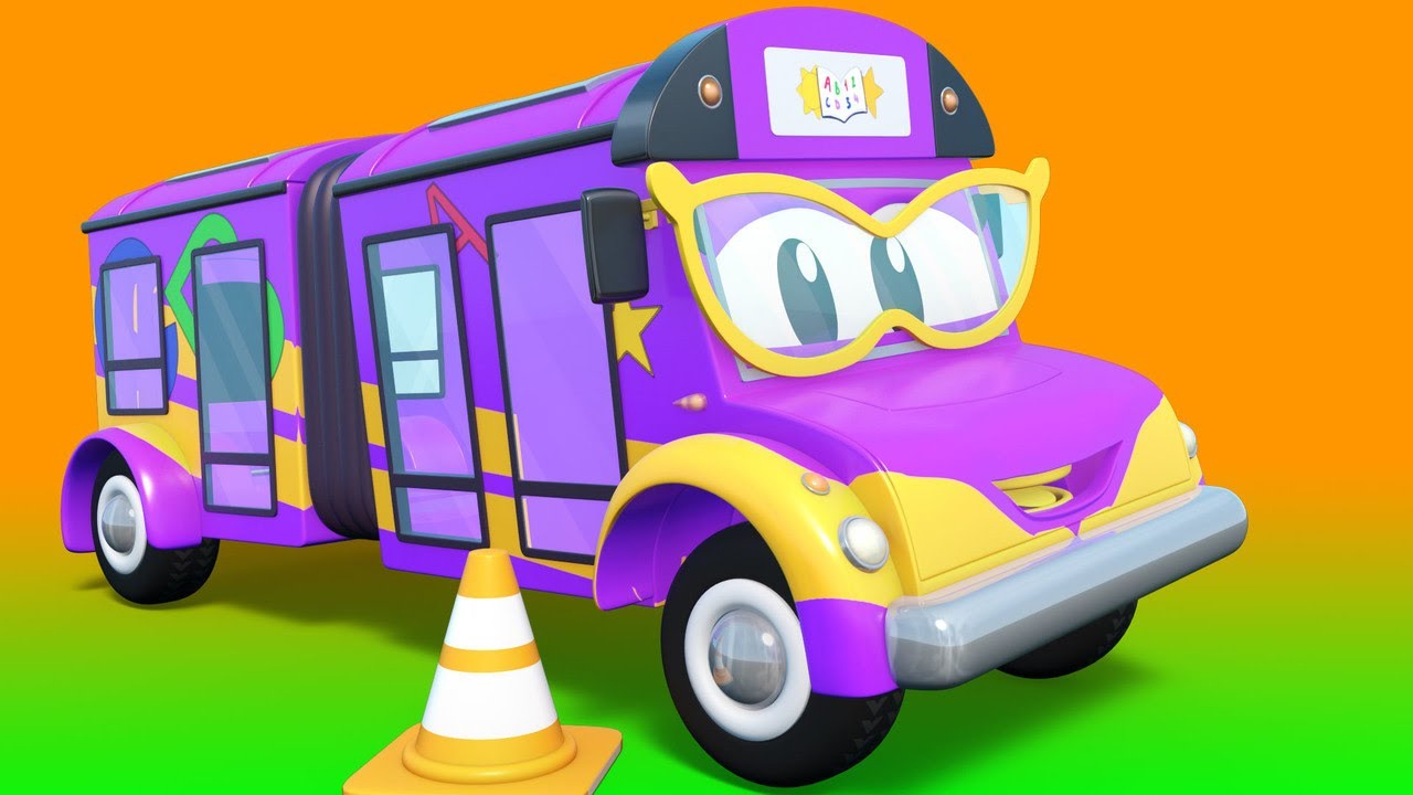 BABY TRUCKS learn how to drive - Learning cartoons with trucks in Car
