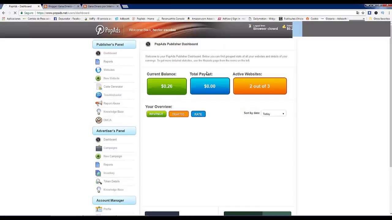 Como Configurar PopAds en Nuestro Blog o Sitio WEB - YouTube
