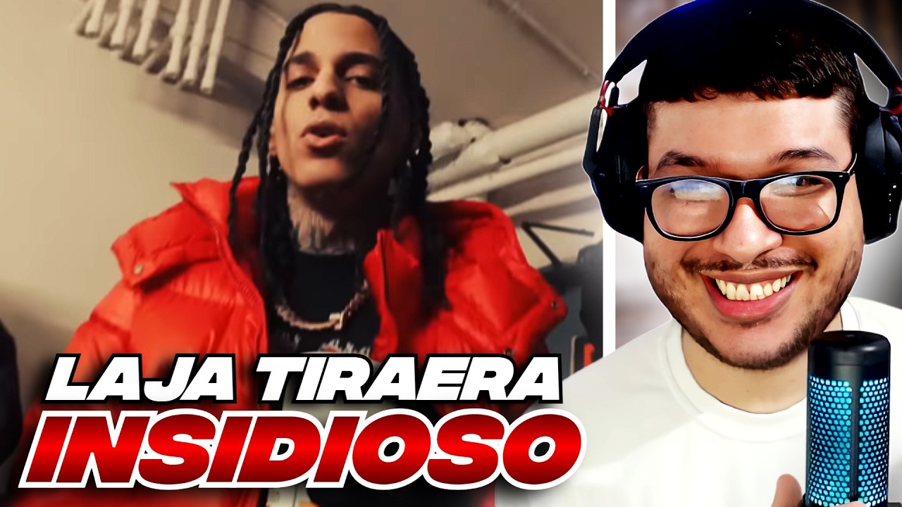[REACCION] LAJA - INSIDIOSO (Video Oficial) TIRAERA A PRESSURE & MÁS