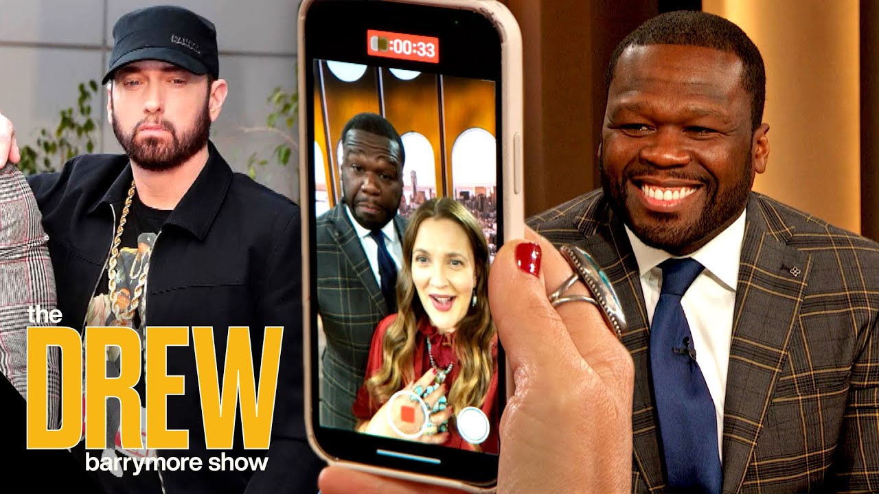 50 Cent and Drew Record a Special Video Message for Rapper Eminem - YouTube