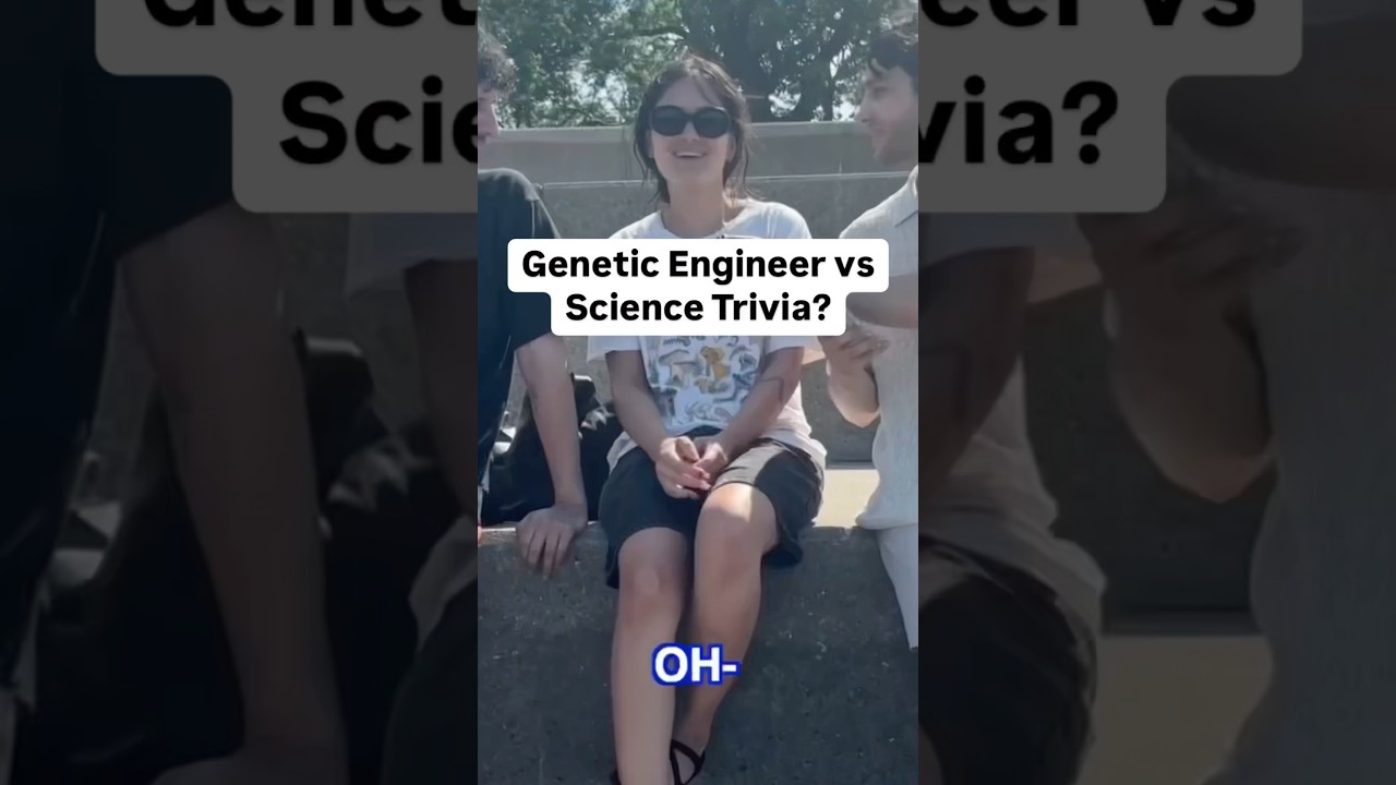 Genetic engineer vs science trivia? 👀 #shorts