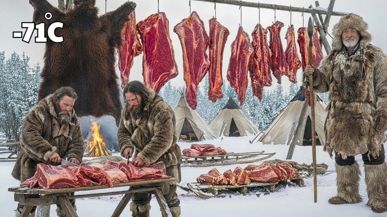 Surviving -71°C: 6,000kg Polar Bear Attack | Defending an Arctic Village from the Ice Beast