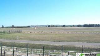Helvetic Air, Zurich - Budapest Flight Landing At Liszt Ferenc Airport Budapest