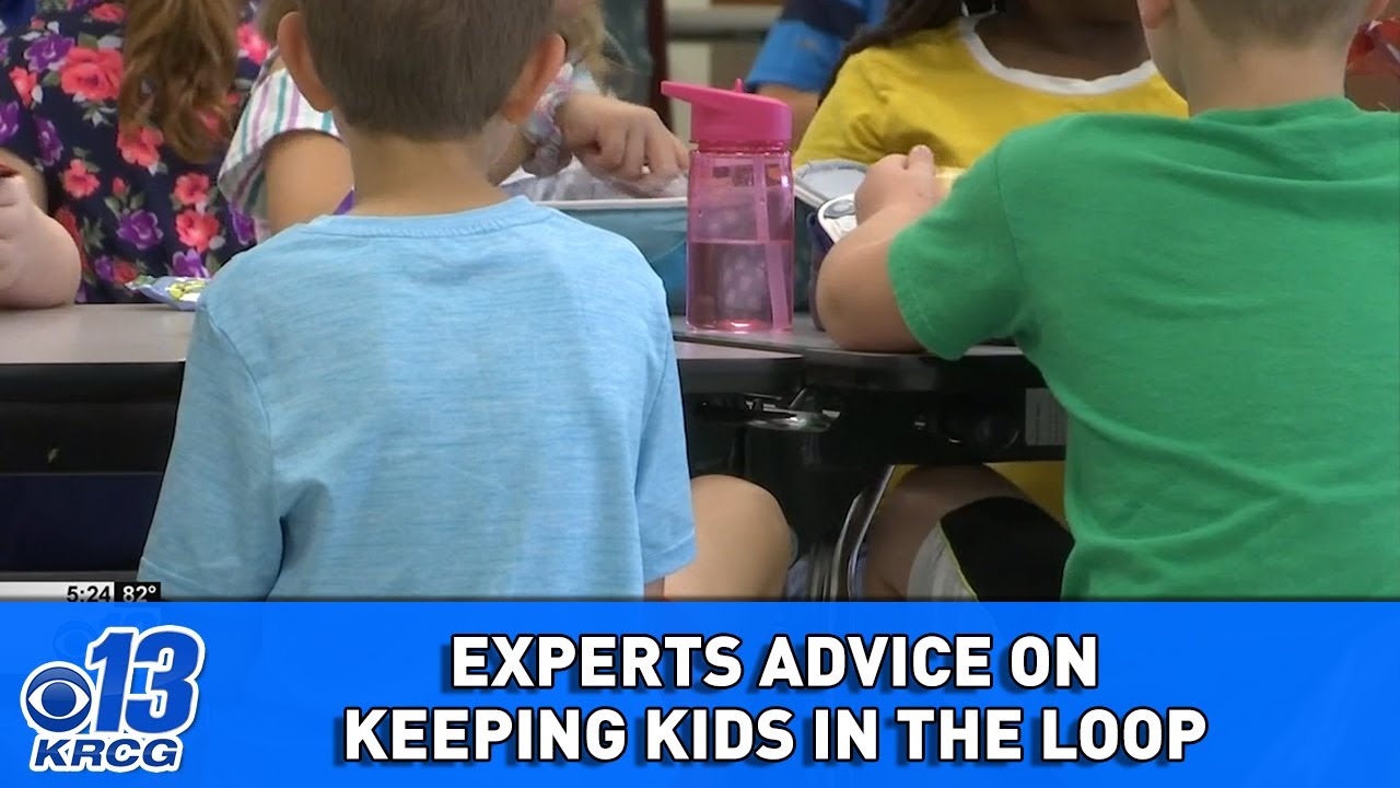 Experts advice on keeping kids in the loop - YouTube