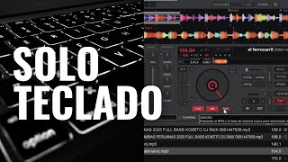 Como Mezclar MUSICA en VIRTUAL DJ 2023 con el TECLADO ⌨️