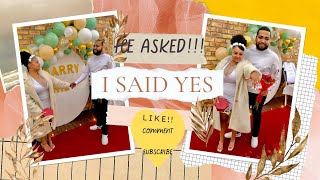 IT WAS A HELL YES FROM ME!!! | Marriage proposal 💍🥹 | #inlovewithririandnuna