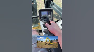 Mini-Excavator basic controls | #Shorts