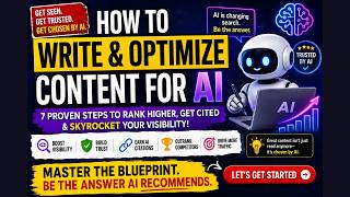 How to Write AI-Optimized Content That Ranks & Gets Cited