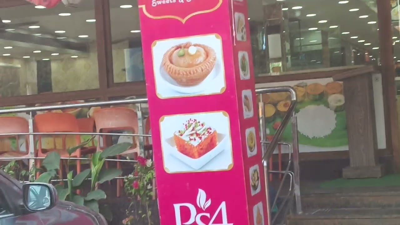 Pure vegetarian restaurant at Tirupati.