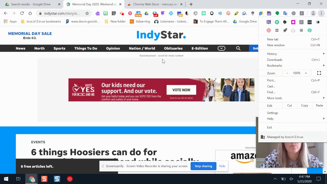 Mercury Reader Chrome Extension Accessibility Tool Fresh BCSC Tech 5.23.2020