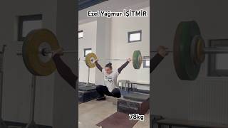 Ezel Yağmur İşi̇tmi̇r Koparma 78 Kg 2T