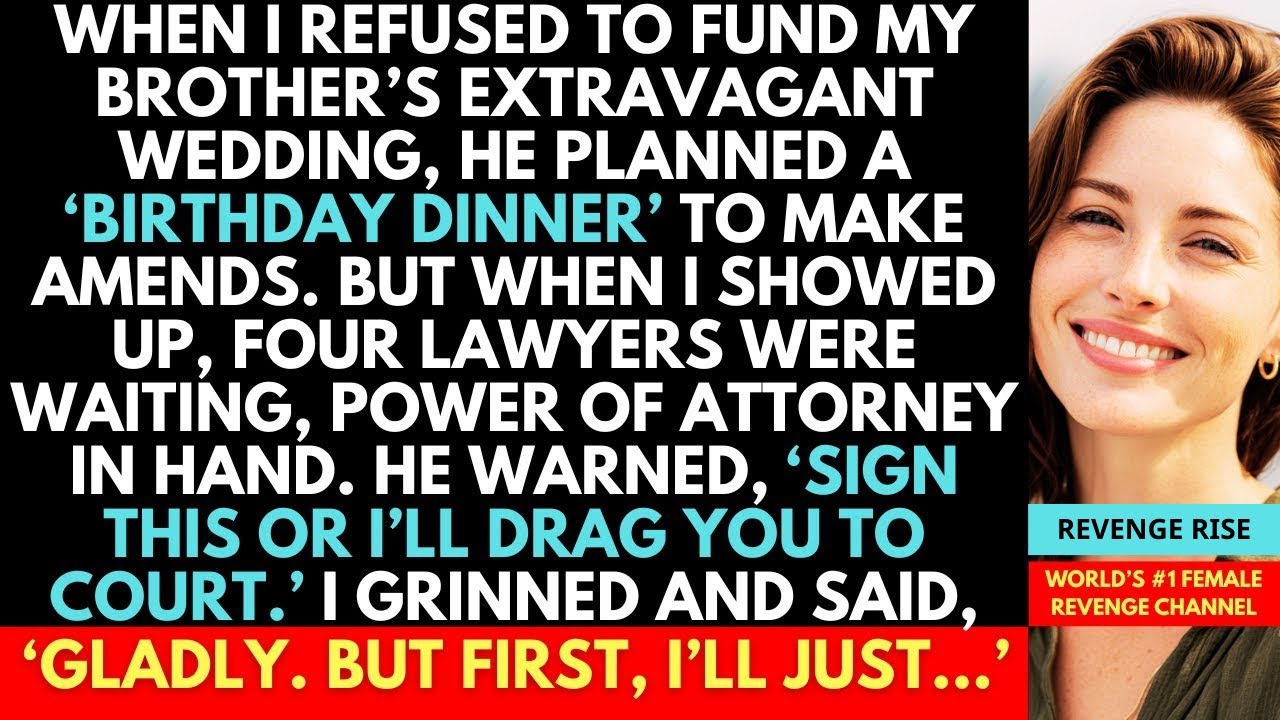 I Made My Brother Regret Ambushing Me With Fake Legal Papers To Steal My Grandma's Inheritance!