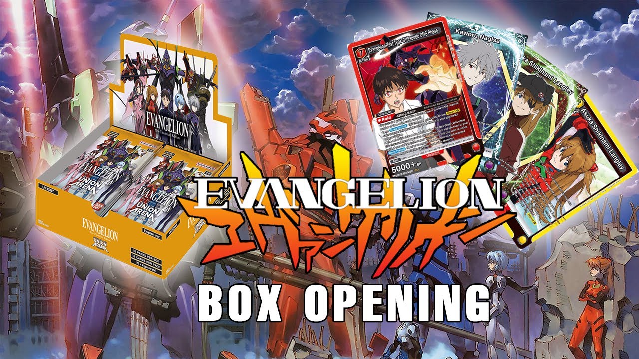 Evangelion: New Theoretical Edition - Union Arena Box Opening