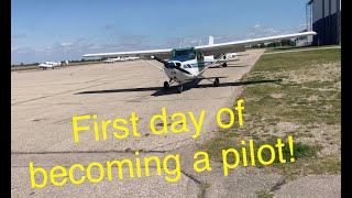 FULL PRE FLIGHT CHECK ON CESSNA 172 AIRPLANE IN DETAIL!