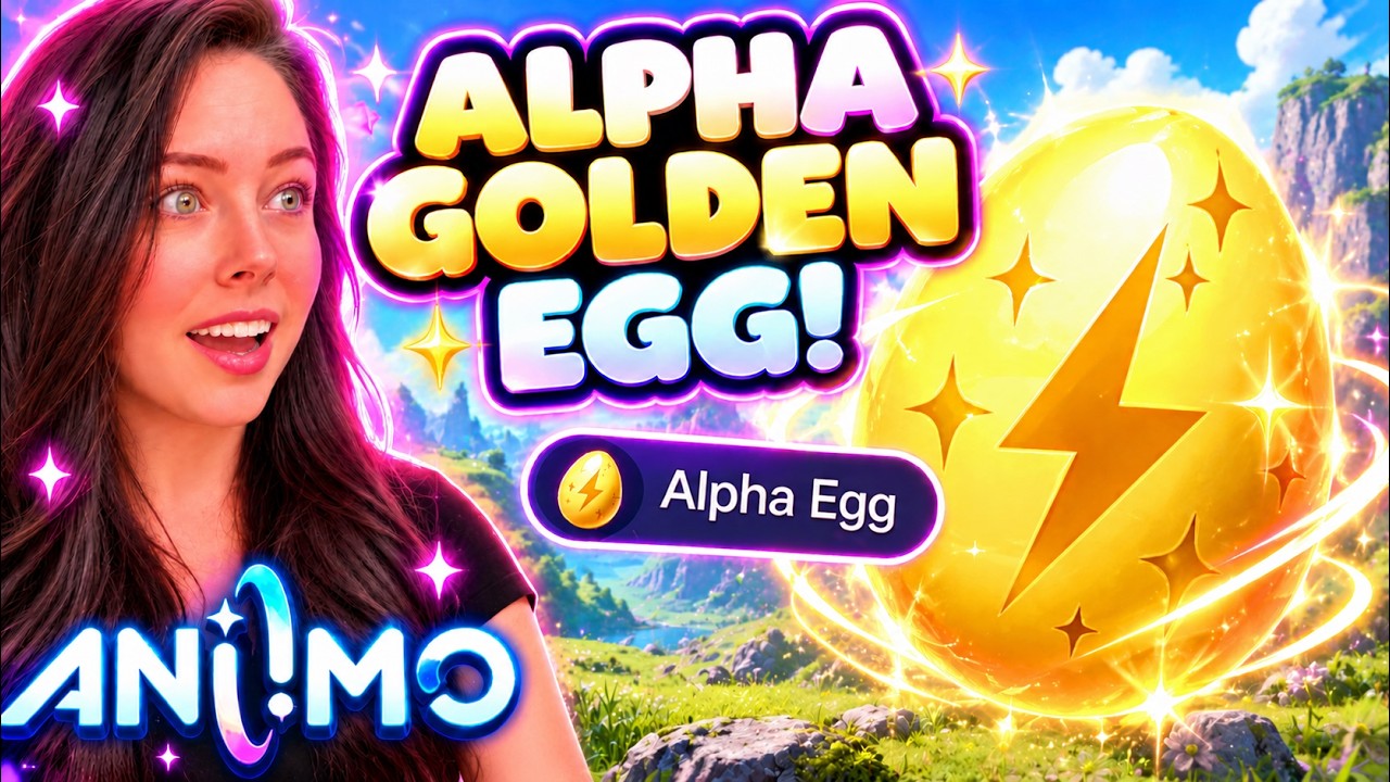 How to FIND the GOLDEN ALPHA EGG | Aniimo - YouTube