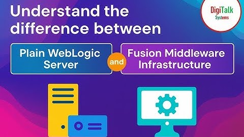 Plain WebLogic vs. Fusion Middleware Infrastructure Installers