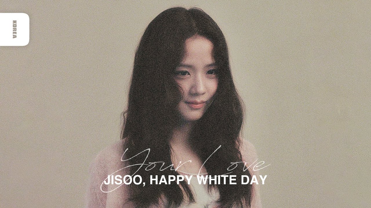 똑똑 💌 지수의 화이트데이 선물 ‘Your Love’ 도착 💝