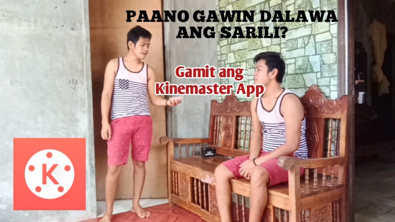 CLONE EFFECT OR DOUBLE ROLE USING KINEMASTER APP - YouTube