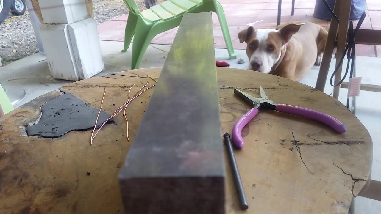 How to flatten copper wire YouTube