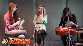 96.1 KISS Music Studios - Meg and Liz - Interview with Tall Cathy